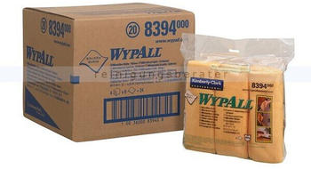 Kimberly-Clark Microfasertuch WYPALL Gelb 1 Lagig, 4 Päckchen x 6 Tücher, 40 x 40 cm