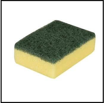 Sito 3 Topfreiniger, Schwamm eckig 2,6 cm x 9 cm x 6,6 cm gelb/gr&uuml;n , kratzend