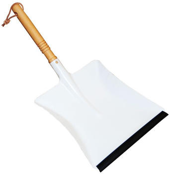 Redecker Kehrschaufel pulverbeschichtet weiß 45 cm