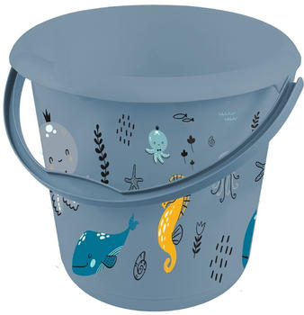 keeeper Deco-Putzeimer ilvie \"Sealife\" rund 10 Liter