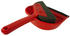 Novaliv Schaumstoffkehrgarnitur I rot I Schaufel und Besen I Schaumstoffhandfeger Hand Brush Handkehrer Handkehrset dust pan
