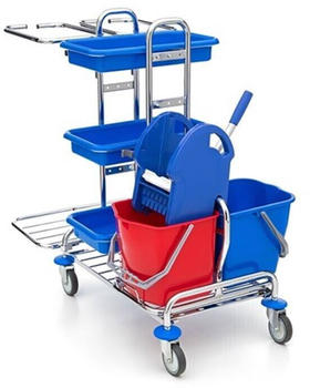 Wisch-Star Wisch-Star® Serie 106 Reinigungswagen Putzwagen Gerätewagen 2x120 Liter