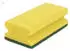 Sito Vliesschwamm Topfreiniger extra groß gelb-grün 15x9x4,5 cm, großer Reinigungsschwamm vielseitig einsetzbar