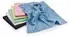 MEGA Clean Microfasertuch Stretch Light blau 40x40 cm Profi-Pflegetuch für empfindliche Oberflächen
