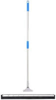 vidaXL Wasserschieber mit Stiel 75x122,5 cm Stahl und Gummi
