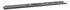 vidaXL Wasserschieber mit Stiel 75x119,5 cm Stahl und Gummi