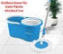 Esperanza Wischmopp mit Eimer EHS006, Blau, Weiß, Mikrofaser