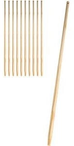 Nölle Stiel 10452600, 10 Stück, Besenstiel, ohne Gewinde, Holz, Länge: 150cm Nölle Stiel 10452600, 10 Stück, Besenstiel, ohne Gewinde, Holz, Länge: 150cm