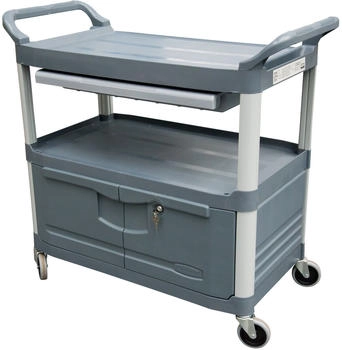 Rubbermaid X-Tra Mehrzweckwagen mit Schublade, Schrank 1 Stück