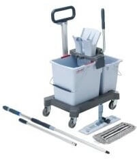 Vileda Professional UltraSpeed Pro r-Trio Doppelfahreimer, Set 174035 , 1 Doppelfahreimer, inkl. r-Trio Max Mop