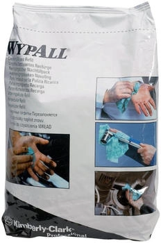 Kimberly-Clark WYPALL Reinigungstuch 7776 Nachfüll 1-lagig 27x27cm grün 75 St./Pack.