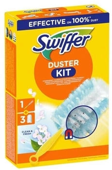 Swiffer Staubwischer &raquo;Duster Staubmagnet Clean & Fresh&laquo; Starter-Kit Griff + 3 T&uuml;cher