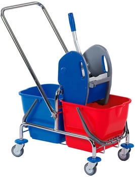 Floorstar SOLID DOFA 20 D Doppelfahrwagen 2 x 17 Liter mit Deichsel 1 Stück