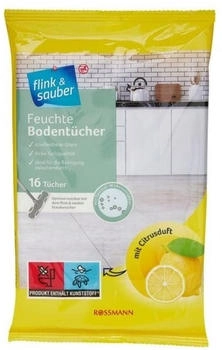 flink & sauber Bodent&uuml;cher Mikrofaser 16 St.
