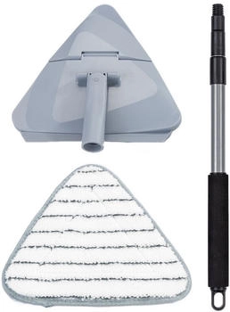 Maximex WENKO Triangel Wischer Klappbar mit Teleskopstiel Fensterwischer Bodenwischer