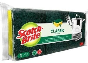 Neutral Scotch-Brite CLASSIC Topfreiniger, 3 St. 1 Pack = 3 St.