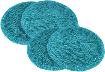 vhbw 4x Wischbezug Ersatz für CleanMaxx 08934 für Wischmopp - Ersatzkopf, Polyester / Polyamid türkis
