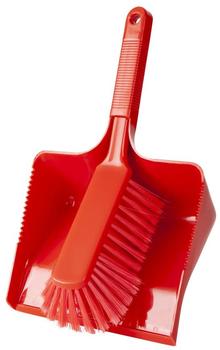 Haug Hag B&uuml;rsten FC88921 Kehrgarnitur, Geschlitztes Fasernende, Rot, 5 St&uuml;ck