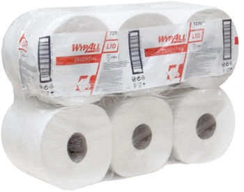 Kimberly-Clark WypAll L10 Wischtücher weiß - 7276 (VPE: 6 Stück)