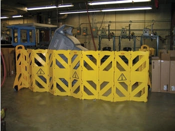 Rubbermaid Absperrgitter Polyethylen gelb - FG9S1100YEL
