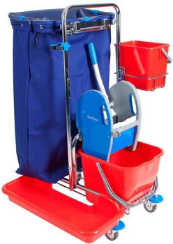 Floorstar SOLID EFA 20 EXPERT Einfachfahrwagen 17 Liter mit Deichsel