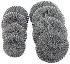 Sito Mensch 20 x 10 St&uuml;ck Topfkratzer Metall ca. 60g - 30304