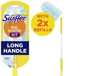 Swiffer Staubmagnet XXL Starterset (Griff + 2 T&uuml;cher) (H&auml;ngevorrichtung)
