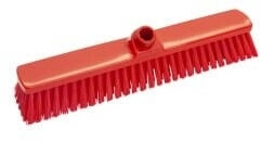 Haug Großraumbesen hygienischer Kunststoff, 40 cm, ungeschlitzt FC88911 , Farbe rot, Maße (B x H x T): 400 x 60 x 50 mm