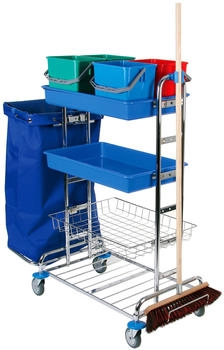 Floorstar SOLID PW 3 2-120 Putzwagen für 2 x 120 l Abfallsäcke 1 Stück
