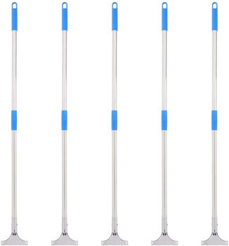 vidaXL Bodenabzieher-Stiele 5 Stk. 119,5 Cm Stahl Und Kunststoff | Anzahl im Paket: 1