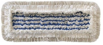 Arcora HOSPITAL Hygiene Baumwollmopp blau - weiß 40 cm