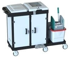 Arcora Reinigungswagen, Bora Medical 750 B750MD , Maße (L x B x H): 141,5 x 60 x 111,5 cm
