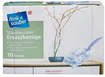 flink & sauber Staubfangt&uuml;cher Mikrofaser, 10 St. 1 Pack = 10 St.