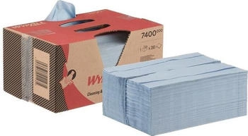 Kimberly-Clark WypAll, 7400, L20 Papierwischtücher für Reinigung und Instandhaltungsarbeiten, BRAG Box, 2-lagig, blau,