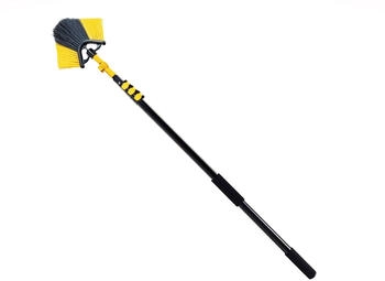 Neustanlo Teleskopstiel Eckbesen 2.0, mit intuitiven Schnellspannsystem, 400 cm ausgezogen, ergonomischen Handgriffen