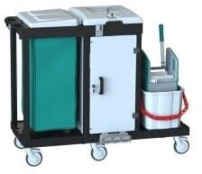 Arcora Reinigungswagen, Bora Medical 550 B550MD , Maße (L x B x H): 136 x 60 x 111,5 cm