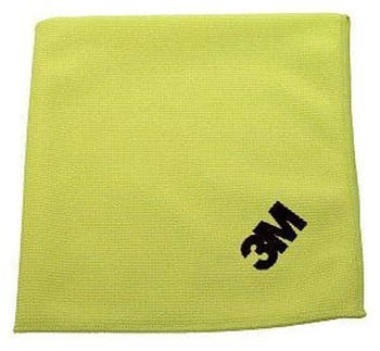 Scotch Brite Mikrofaser -Stoff 3M Wesentliche Gelb