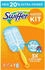 Swiffer Staubmagnet Kit (Griff + 3 Tücher) Febreze Duft