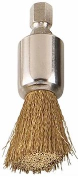 KS Tools Pinselbürste mit gewelltem Messingdraht (152.1384)