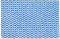 HygoClean 12 x Spül- und Reinigungstuch Eco gelegt 51x37cm VE=50 Stück blau-weiß