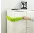 Maximex Staubwedel Teleskop-Staubschwert mit Knickgelenk, magnetisch anziehender Staubwischer, ultraflach, 2-Seiten Bezug