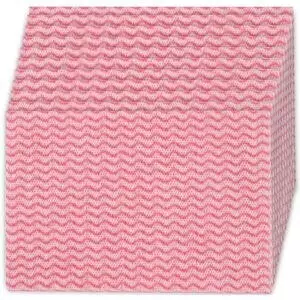 HygoClean Franz-Mensch Spültuch , 50 Stück, Mischgewebetuch, 37 x 51cm, rot