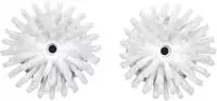 OXO Good Grips Reinigungsb&uuml;rste Set 2 Stk. aus Kunststoff Ersatzb&uuml;rste