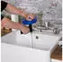 Relaxdays Rohrreinigungsspirale mit Kurbel, 6m, Kunststoff/Metall (10047091)