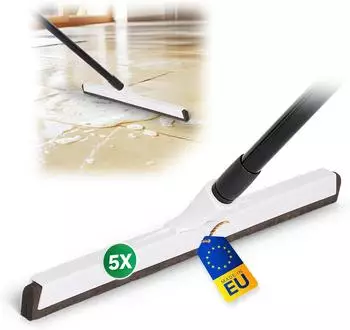 Novaliv Wasserabzieher Teleskop Kunststoff 43cm, 5er-Pack