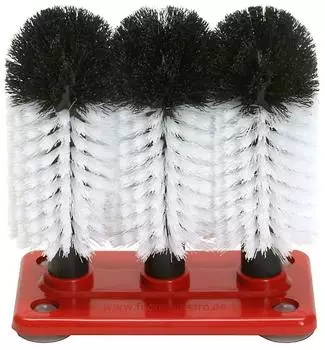 ich-zapfe Gl&auml;sersp&uuml;lb&uuml;rstengarnitur Profis 3x18cm (GR-1)