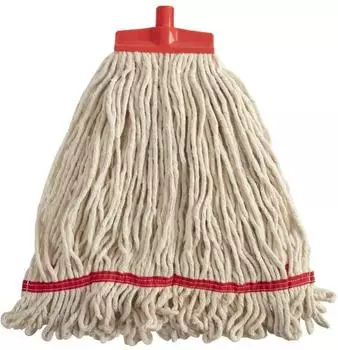 SYR Kentucky Moppkopf, flach, Baumwolle, rot (L884)
