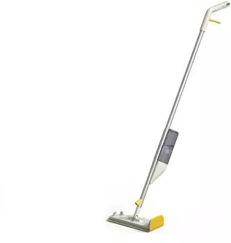 Joseph Joseph Cleantech 2-in-1 Bodenwischer mit Schrubber Light Stone