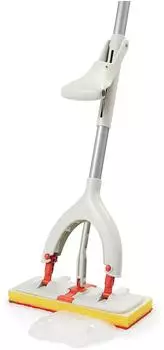 OXO Good Grips Butterfly Bodenwischer-Set mit Schwamm (12171100)