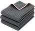 ZOLLNER Mikrofasertücher 3er-Set 80% Polyester/20% Polyamid anthrazit 40x60cm